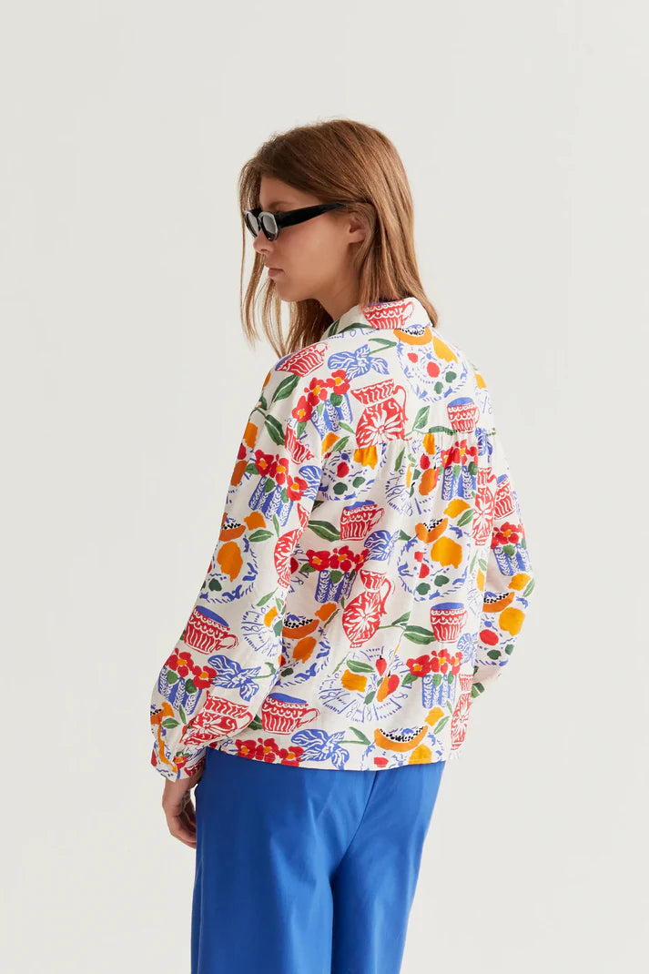 Camicia con stampa Lush