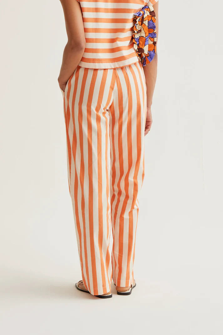 Pantaloni con stampa Bamboo Orange