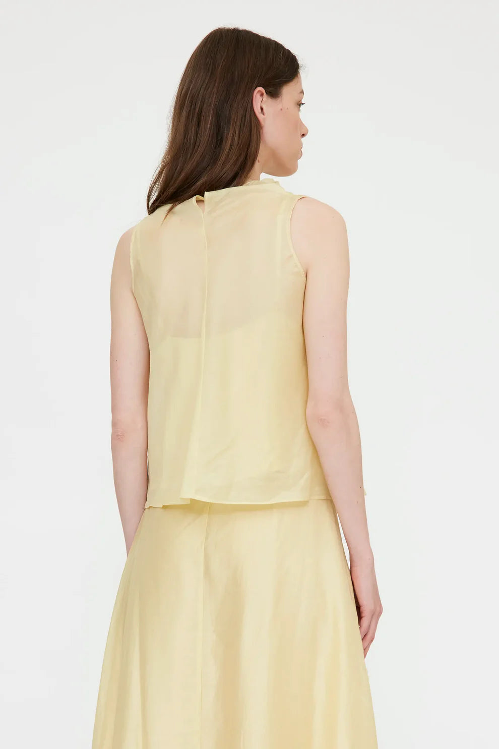 Top fluido giallo