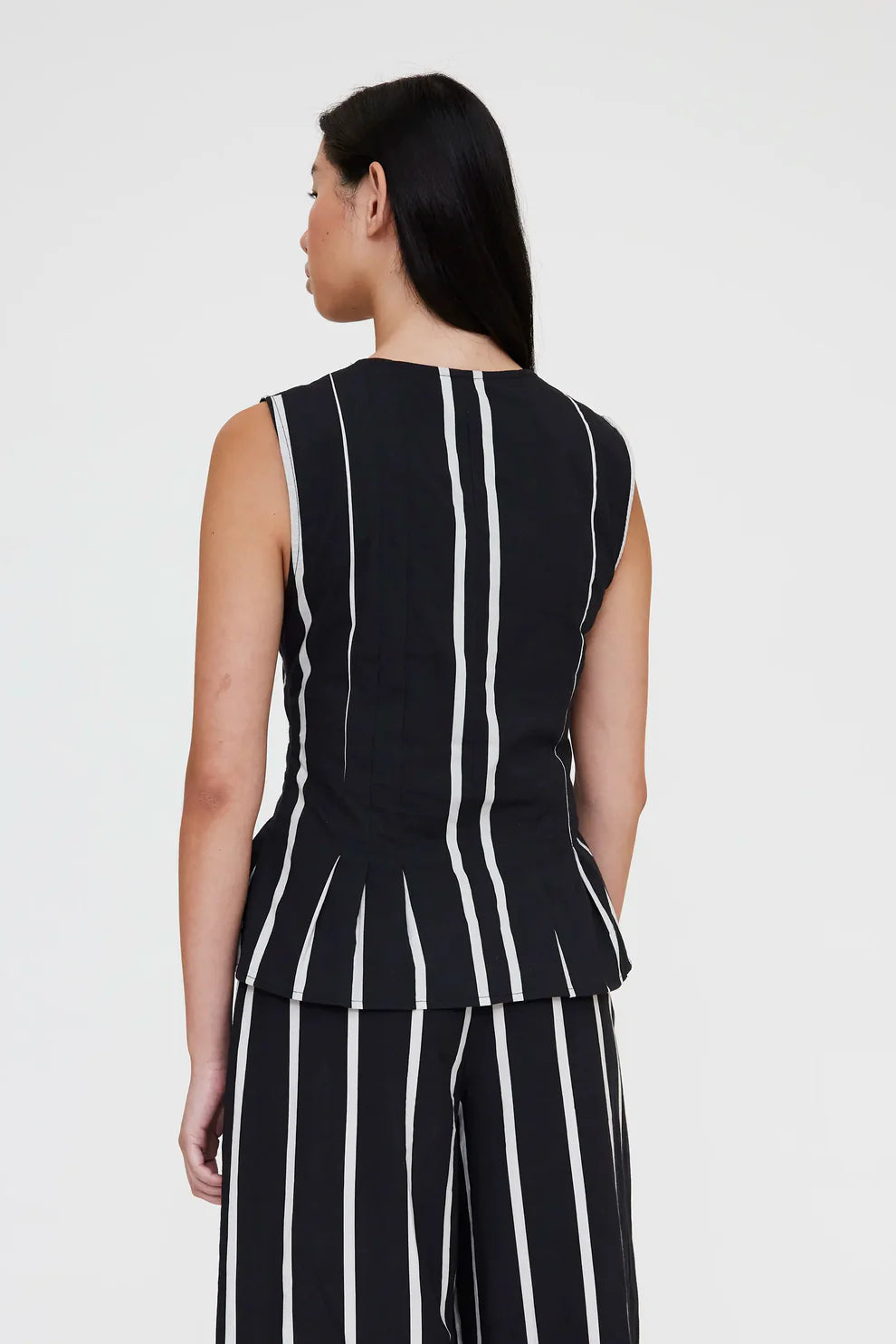 Gilet con stampa Grimaud Black