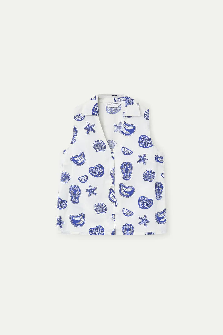 Camicia con stampa Lobster