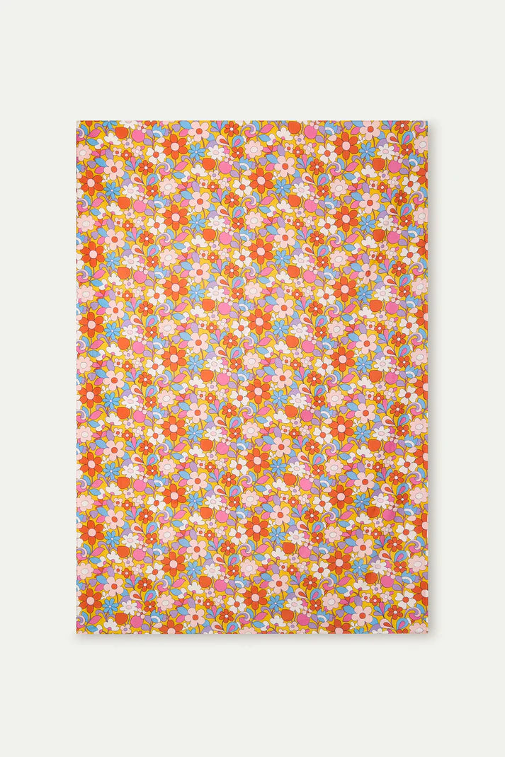 Pareo con stampa Bloom