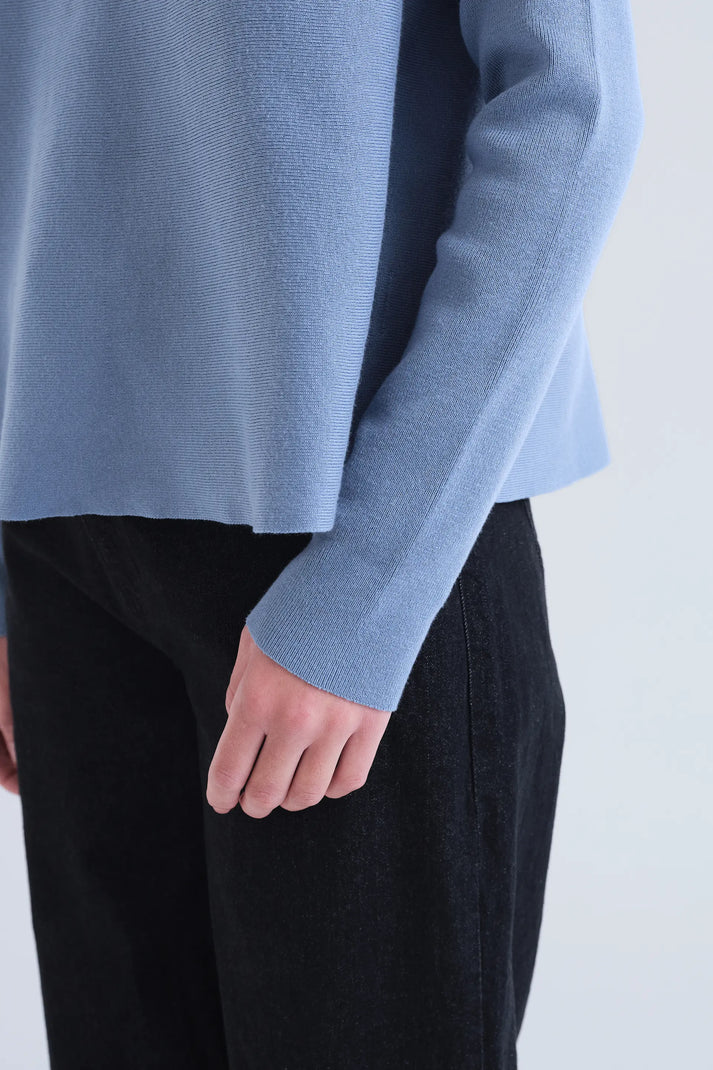 Maglia basic azzurra