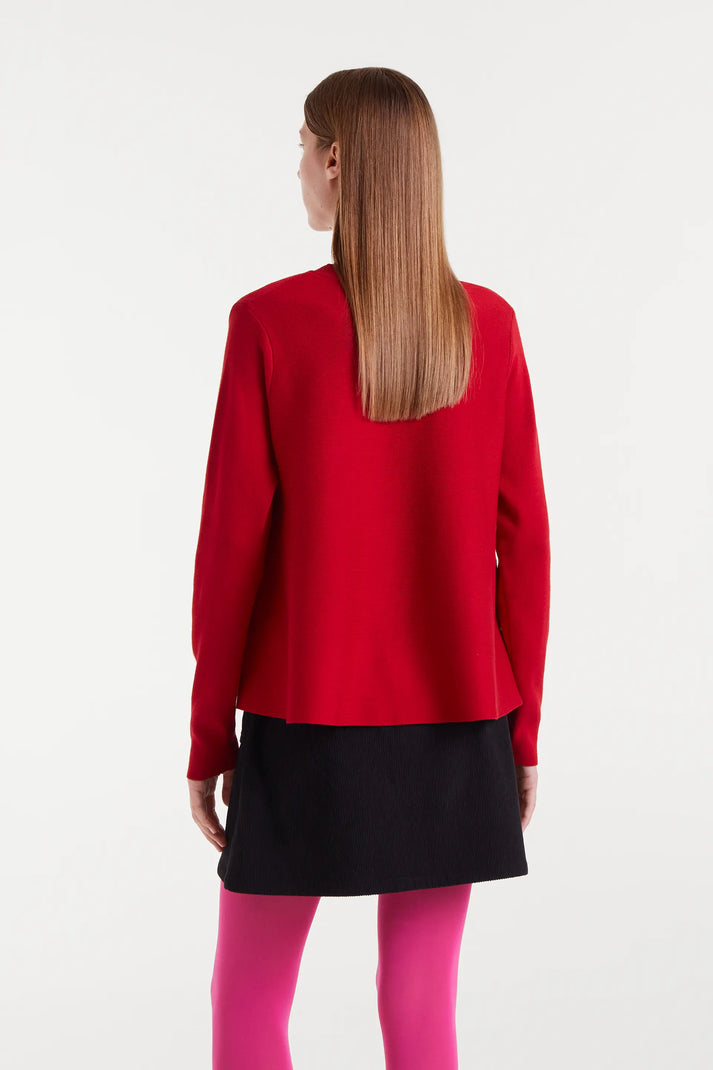 Maglia confezionata rossa