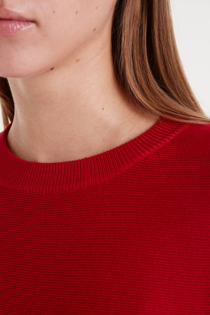 Maglia confezionata rossa