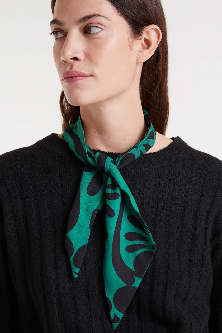 Sciarpa con stampa Baroque