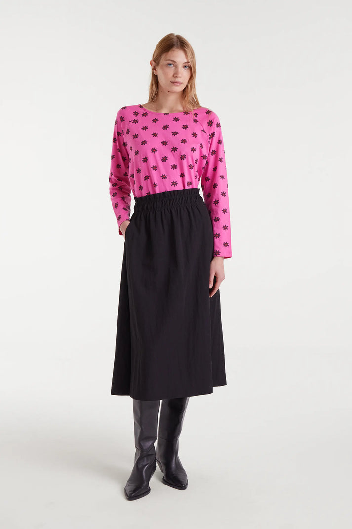 T-shirt 100% cotone con stampa Daisy