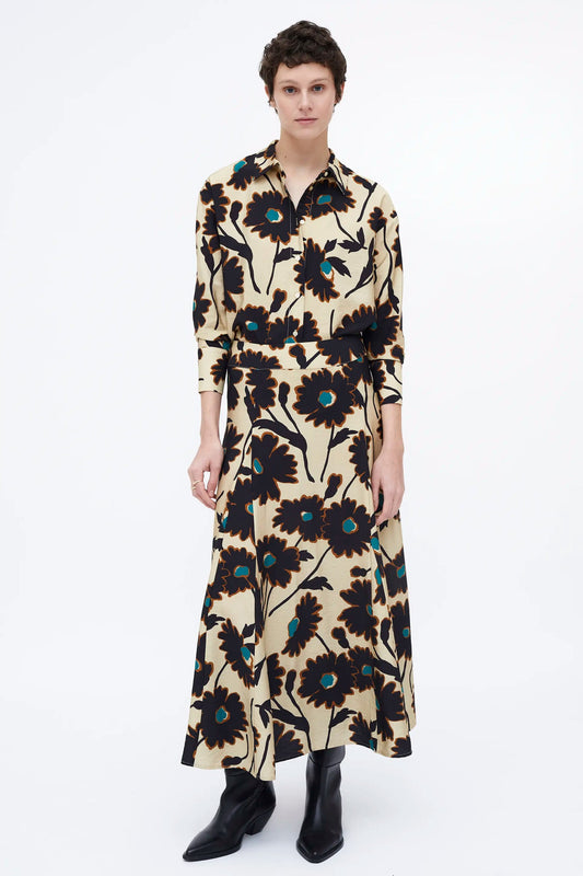 Gonna lunga stampa Giardina