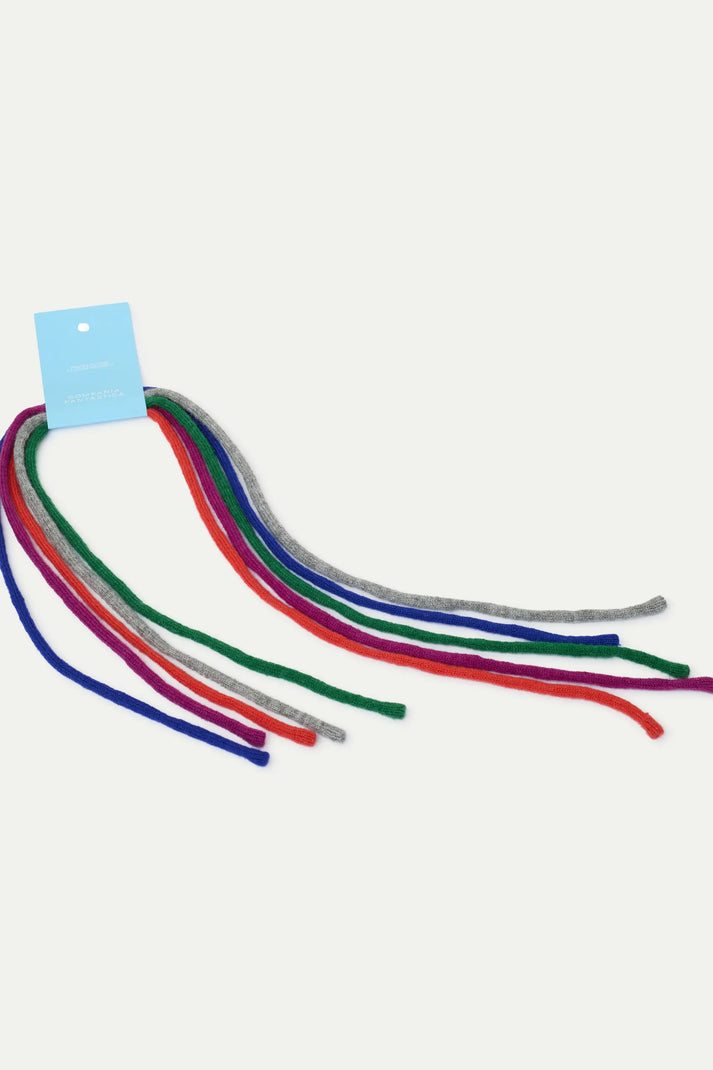 Lacci multicolori per capelli