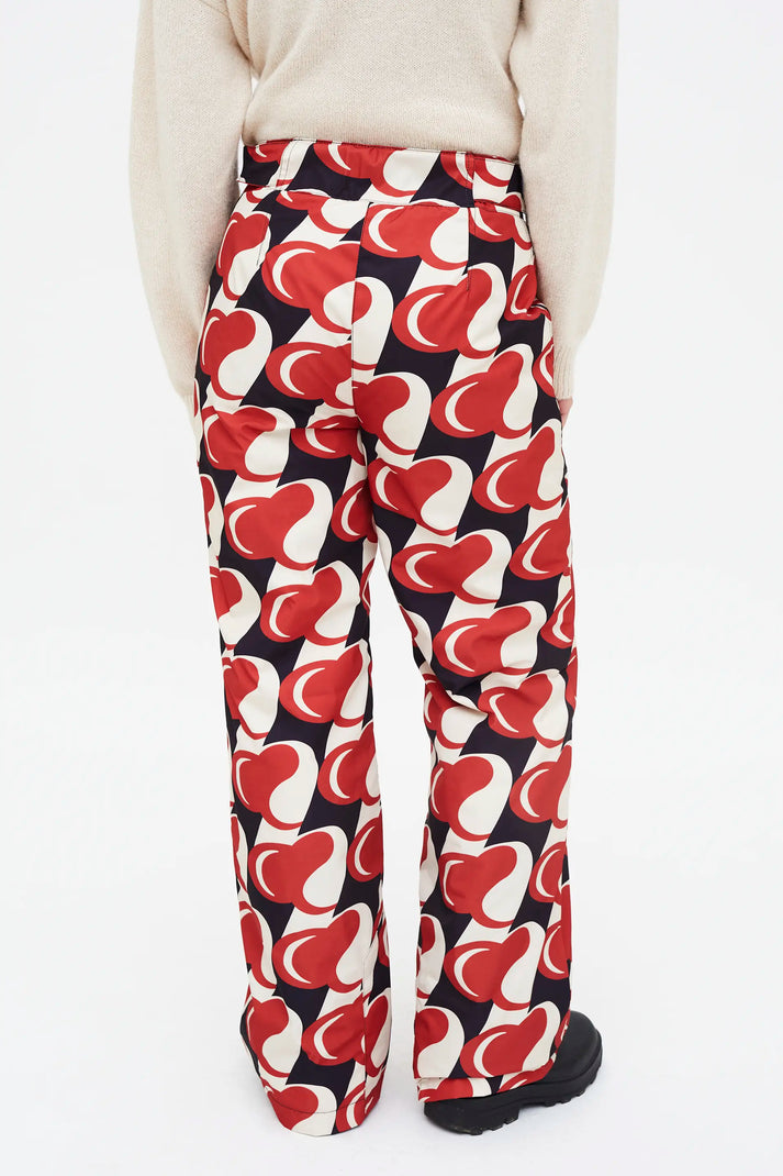 Pantaloni con stampa Heart Attack