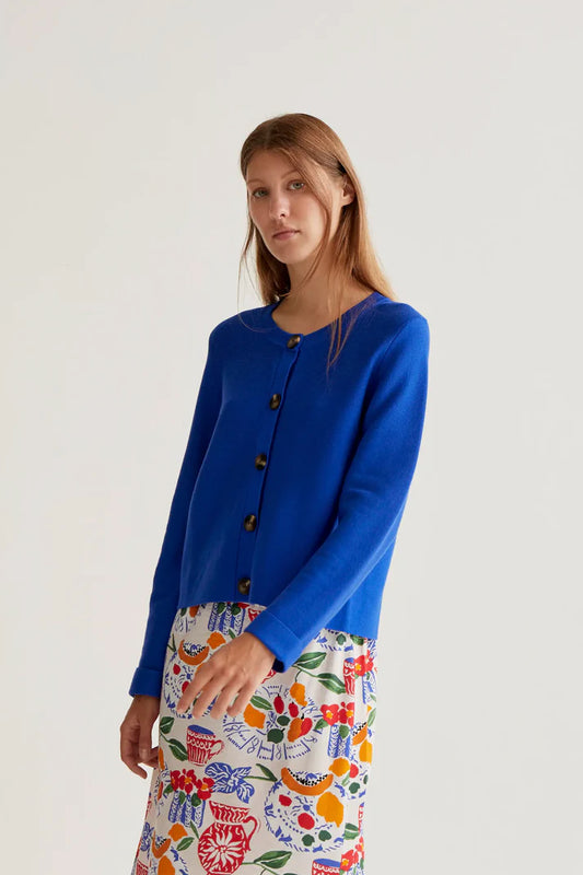 Cardigan blu