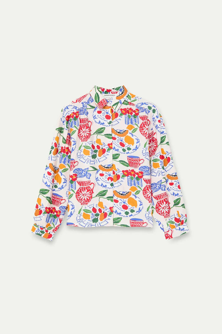 Camicia con stampa Lush