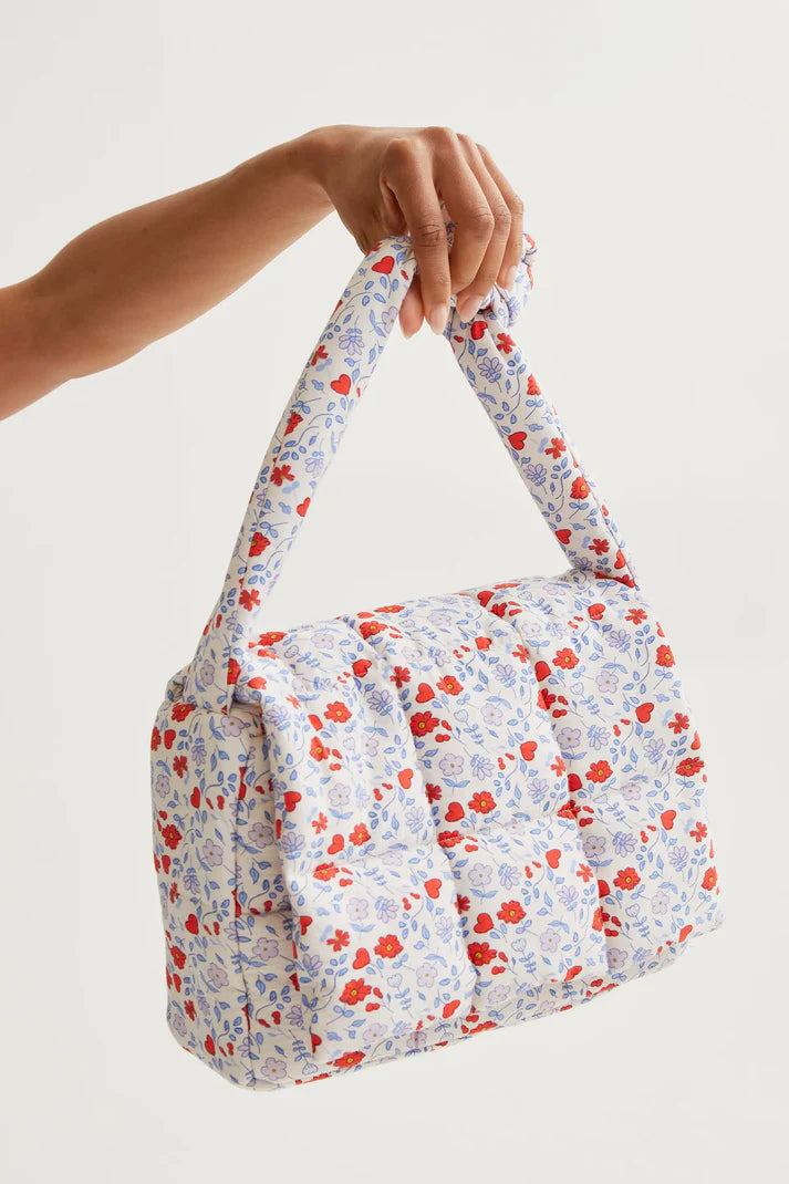Borsa imbottita con stampa Cute