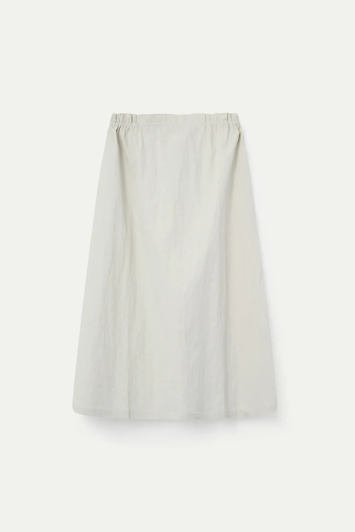 Gonna midi bianco sporco