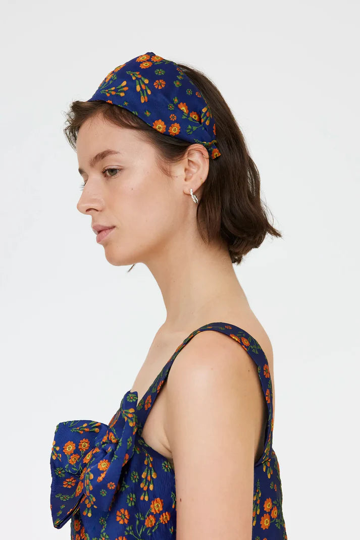 Fascia con stampa Flowers Jacquard