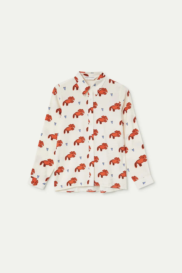 Camicia con stampa Tochi