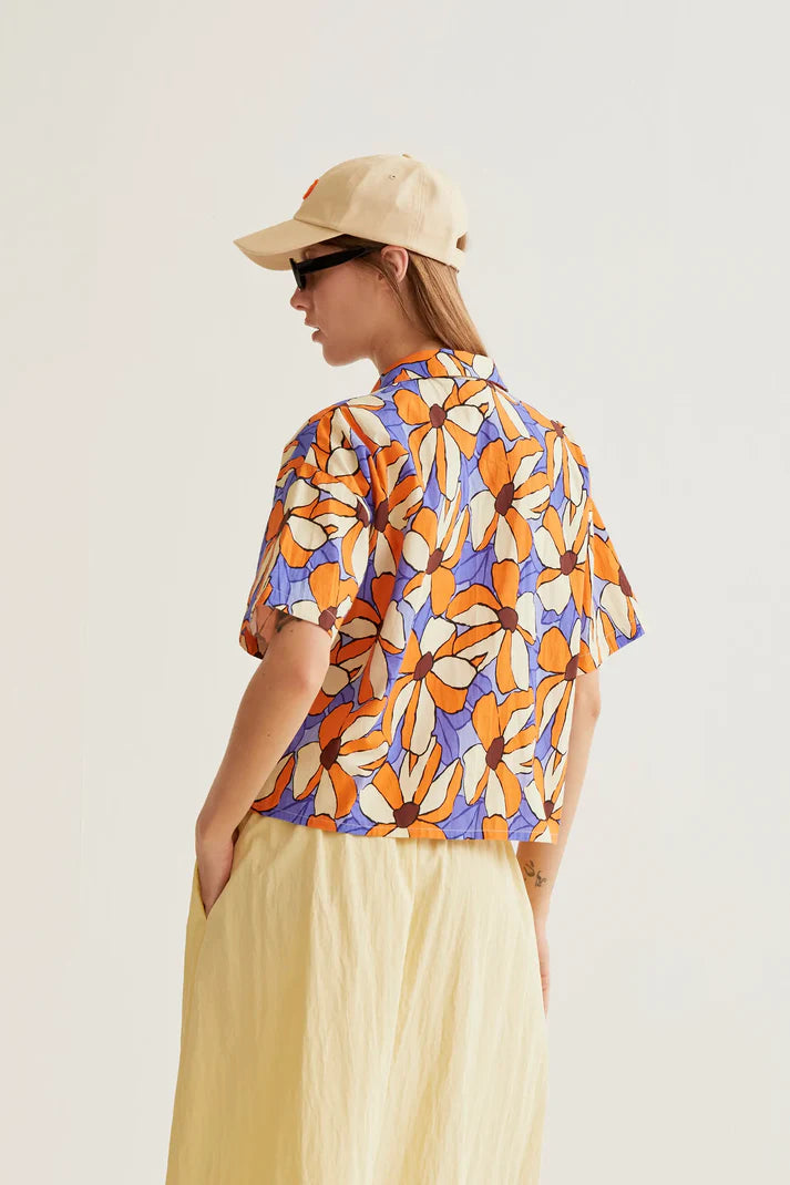 Camicia con stampa Marigold