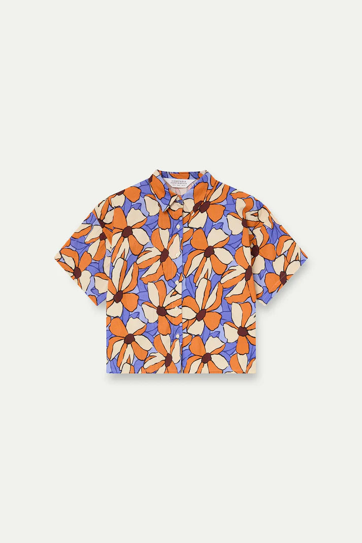 Camicia con stampa Marigold