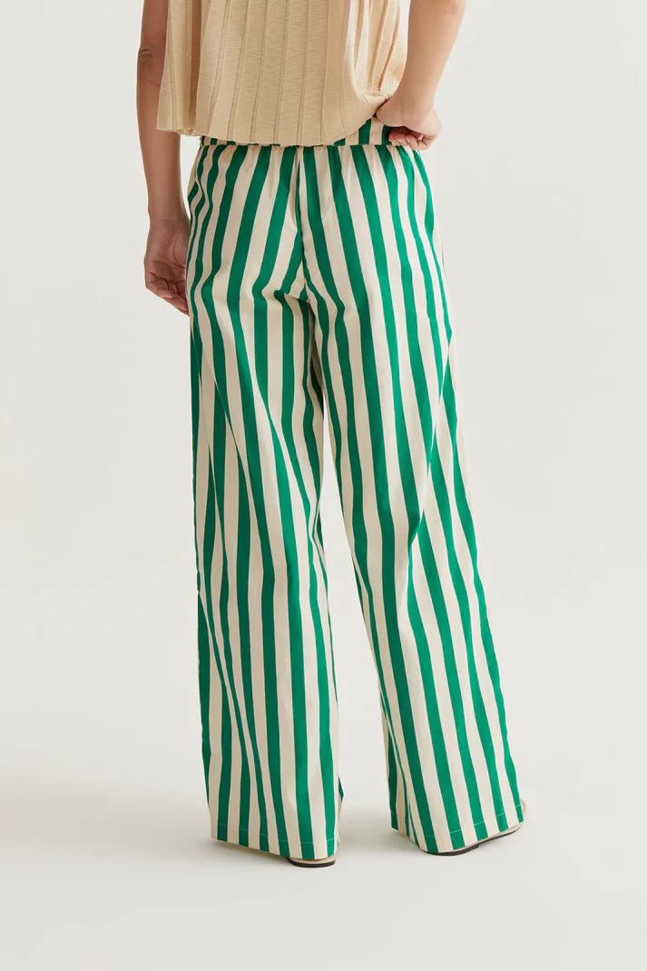 Pantaloni con stampa Bamboo Green
