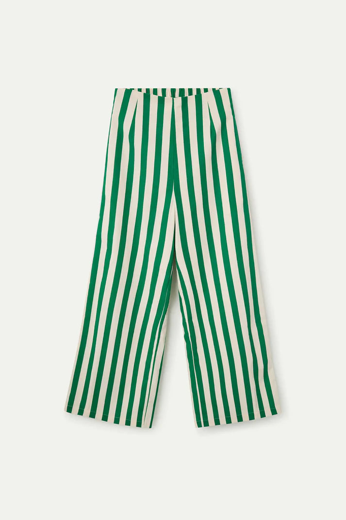 Pantaloni con stampa Bamboo Green