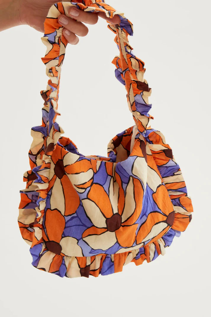 Borsa con stampa Marigold
