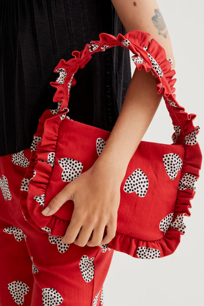Borsa con stampa Harmony Red
