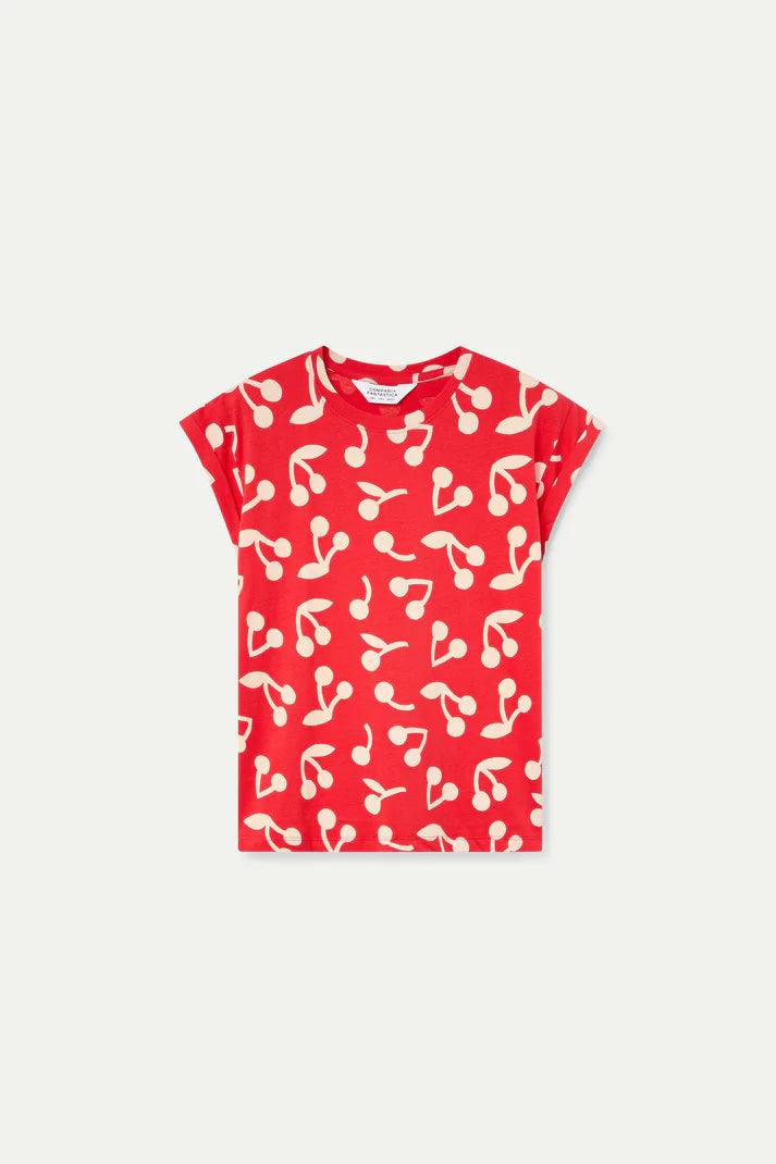T-shirt con stampa Red Coring