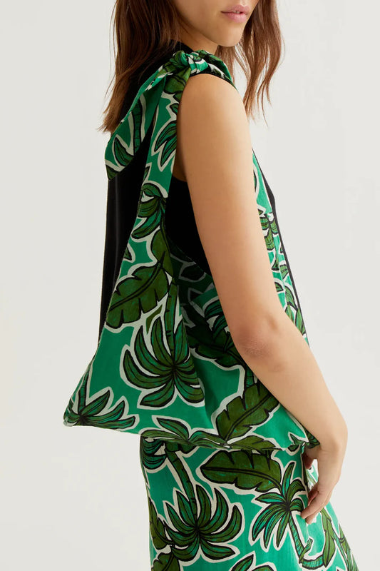 Borsa con stampa Palm Tree