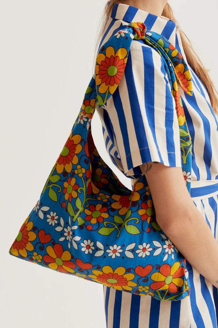 Borsa con stampa Garden