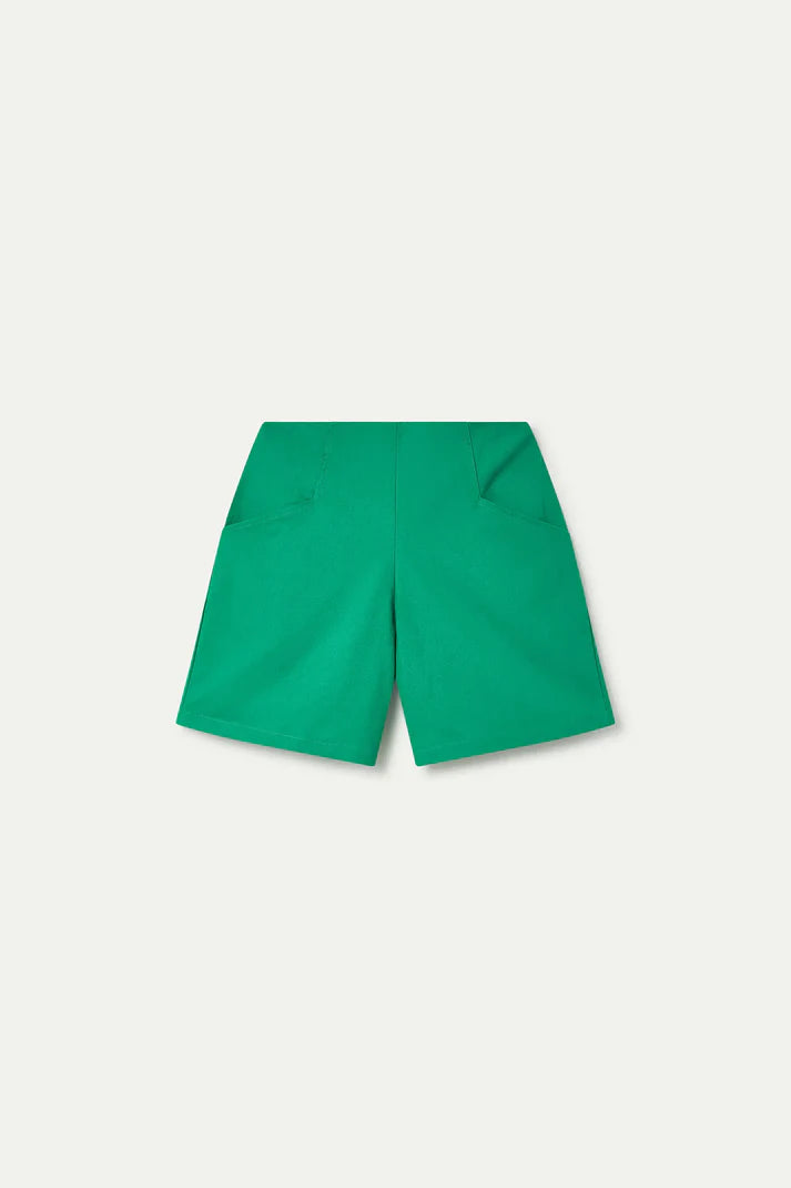 Pantaloncini 100% cotone verde