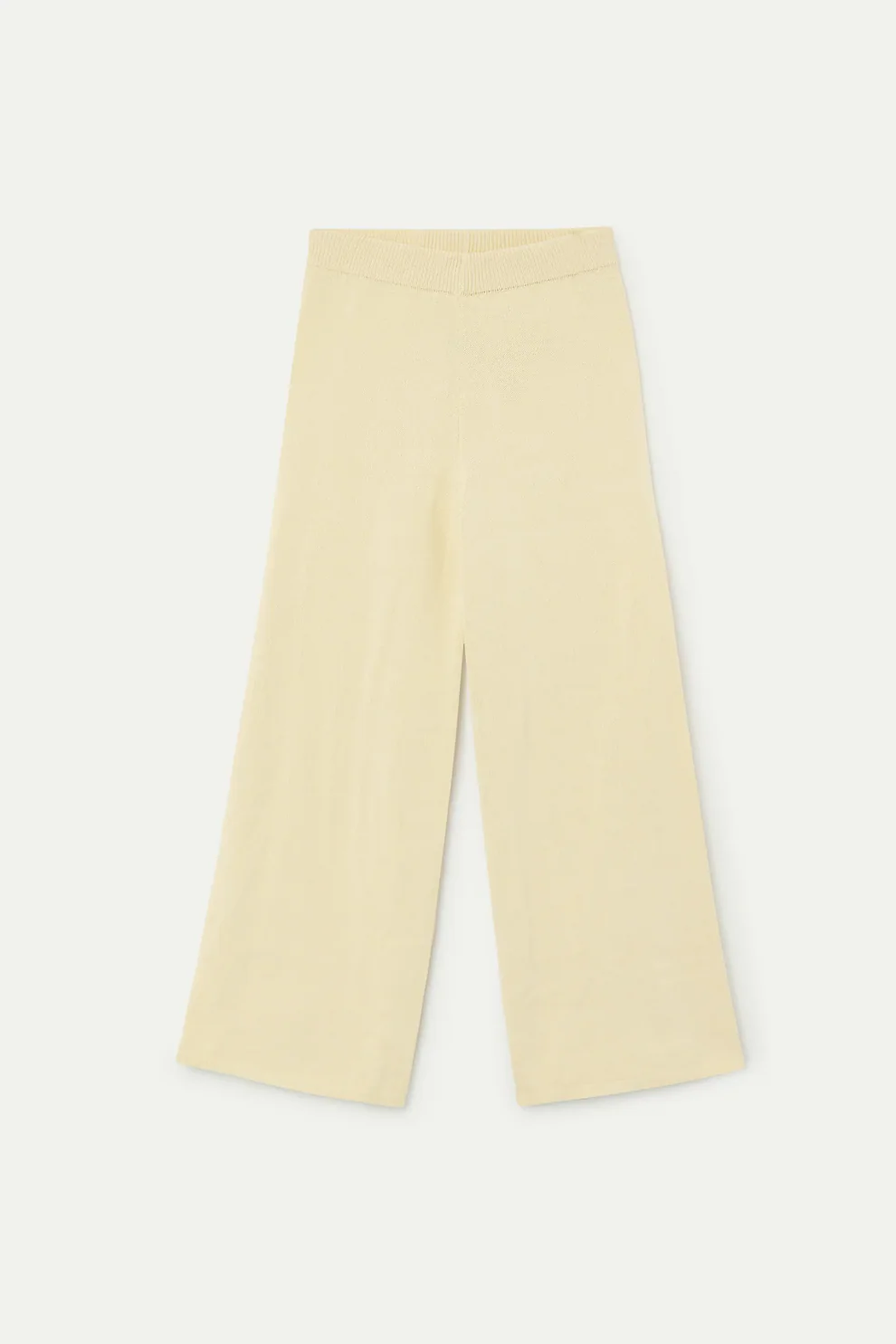Pantaloni a maglia gialla