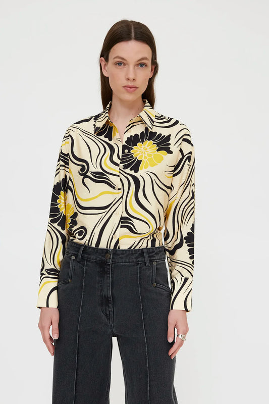 Camicia stampa Praga
