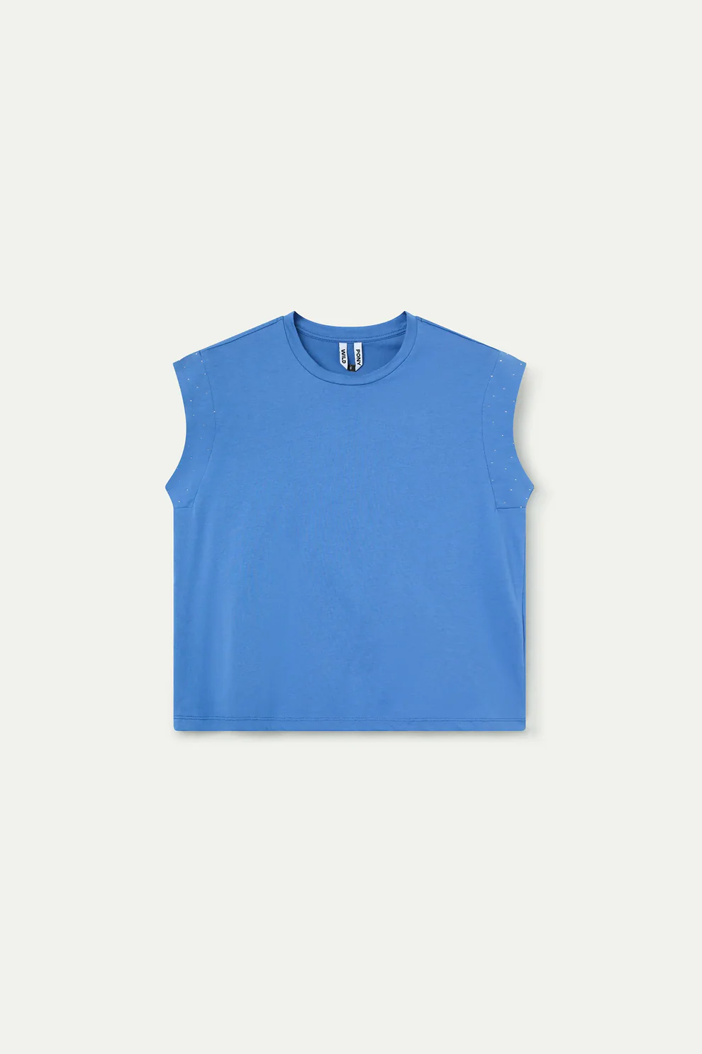 T-shirt manica corta blu