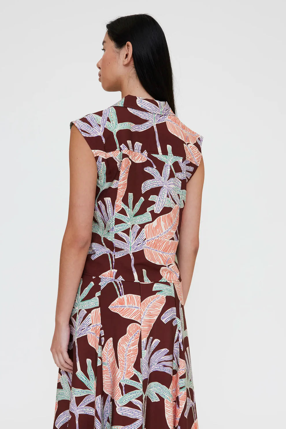 Camicia con stampa Manglar