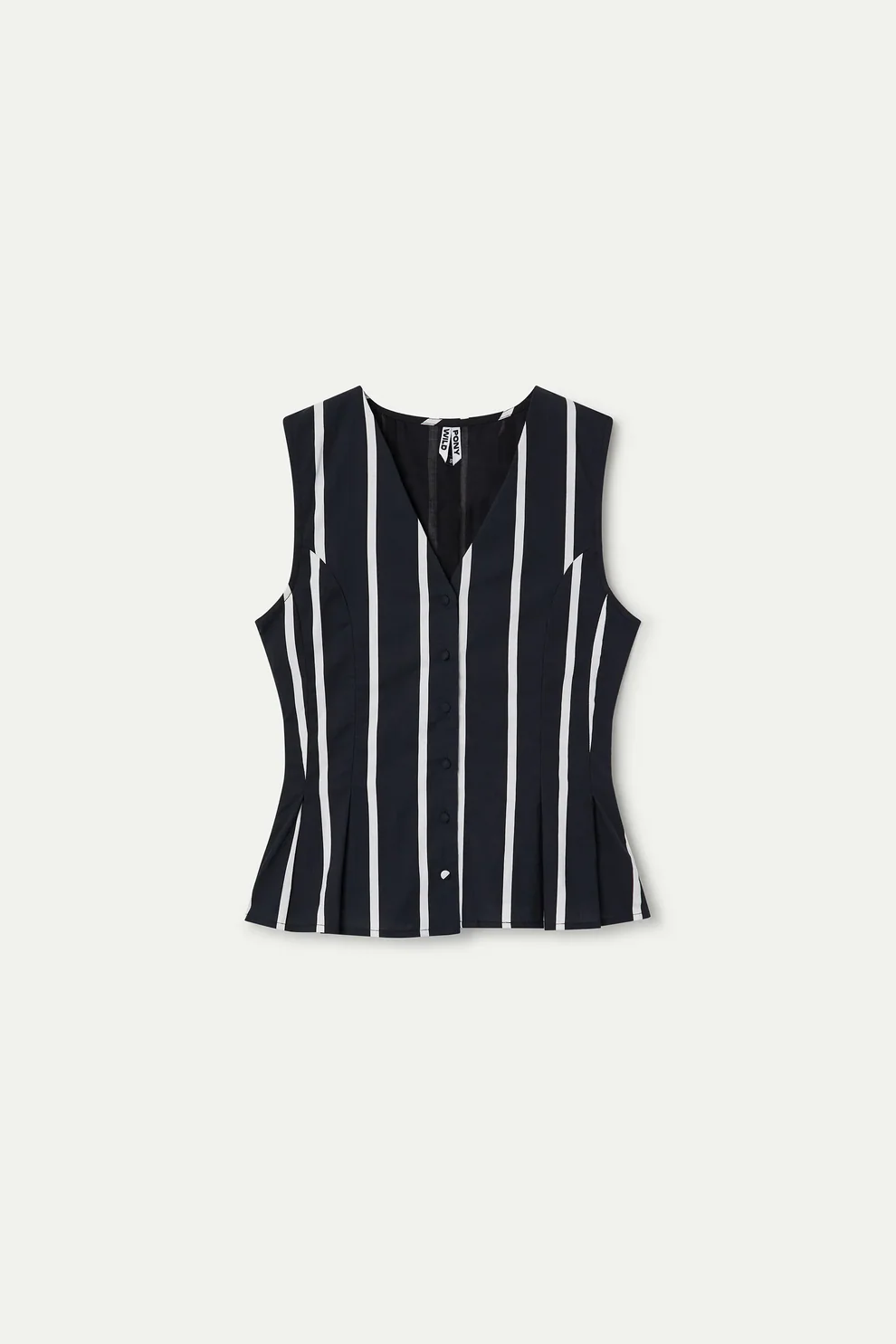 Gilet con stampa Grimaud Black