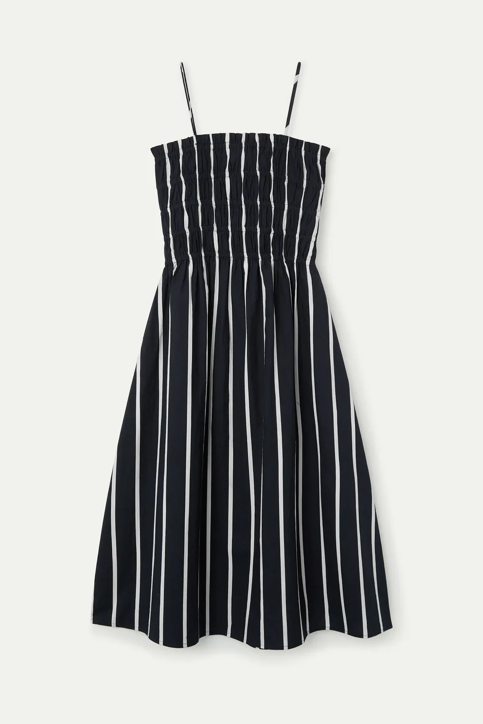 Abito lungo con stampa Grimaud Black
