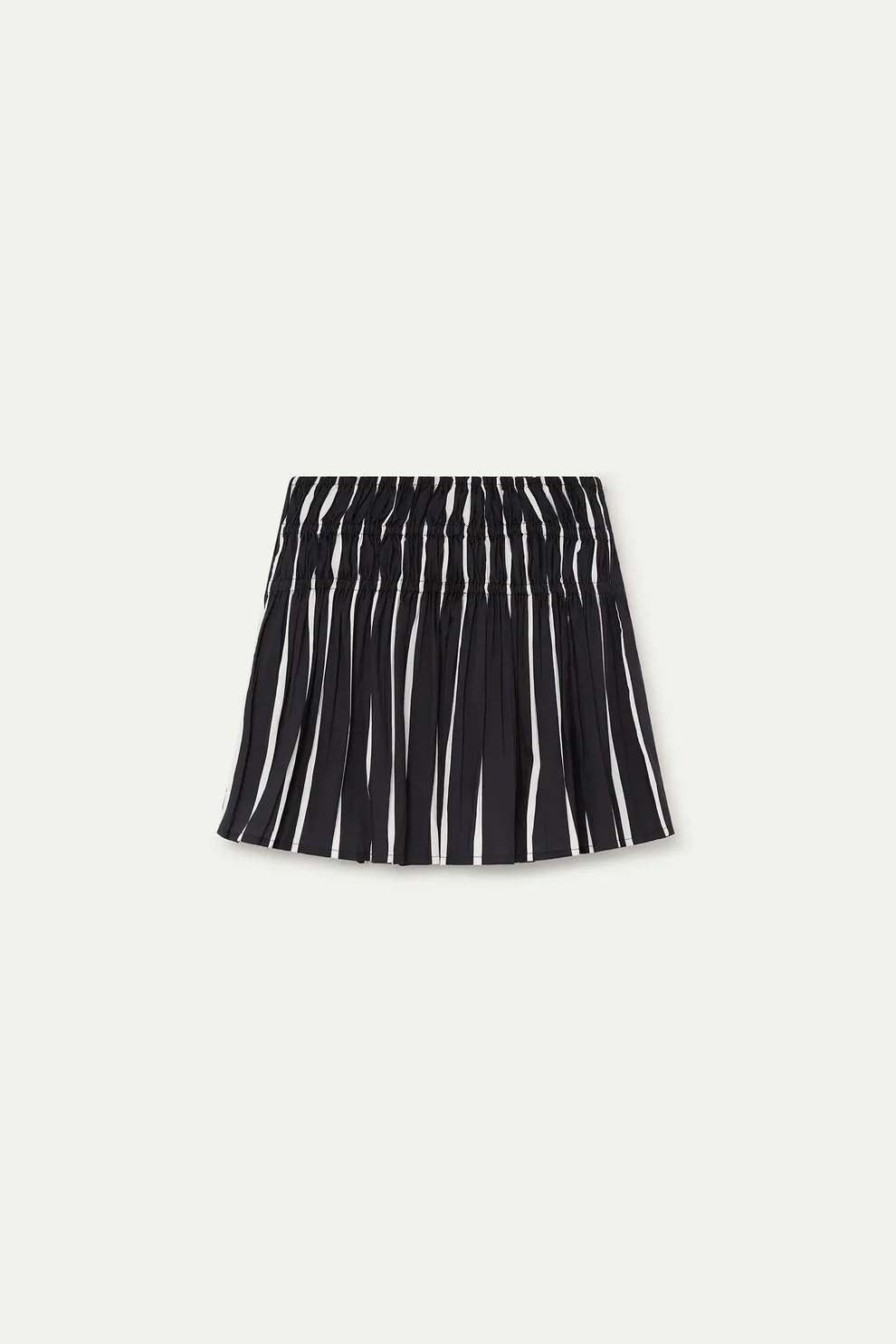 Gonna corta con stampa Grimaud Black