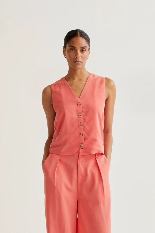 Gilet corallo