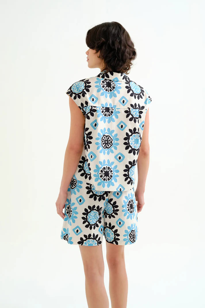 Camicia con stampa Waterfall