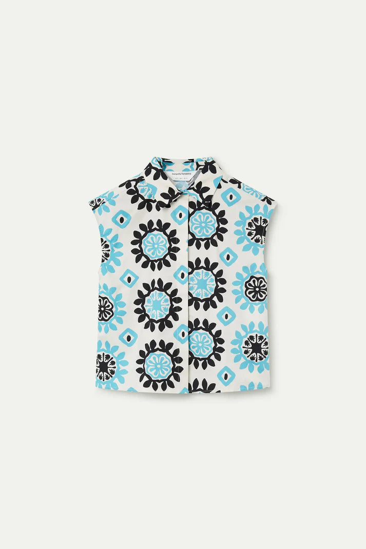Camicia con stampa Waterfall