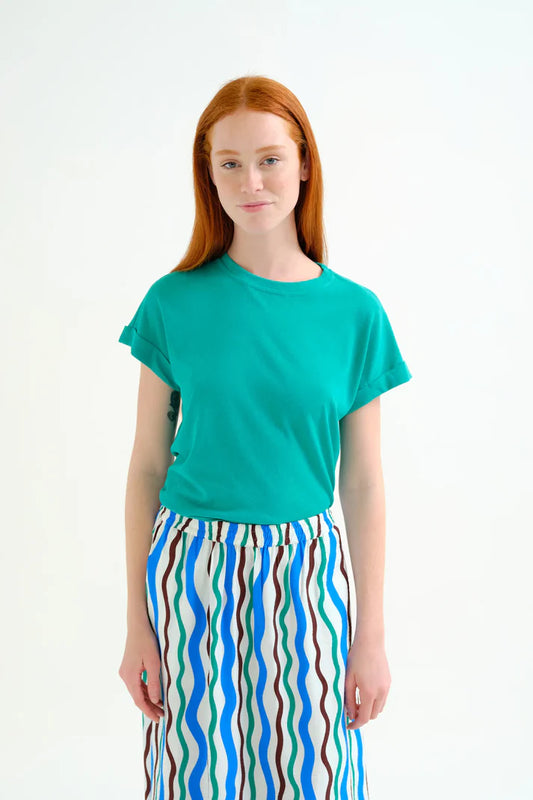 T-shirt basic verde