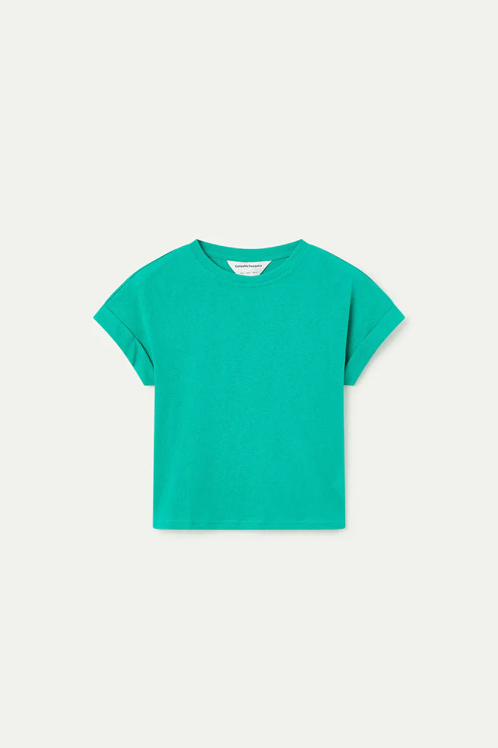 T-shirt basic verde