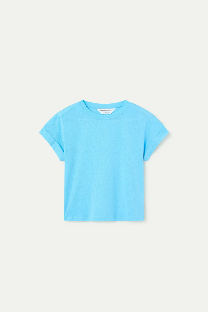 Maglietta basic blu