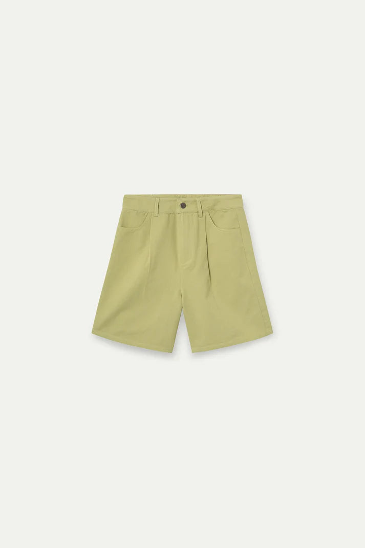 Pantaloncini verde 100% cotone