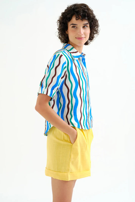 Camicia con stampa Sea & Mountain