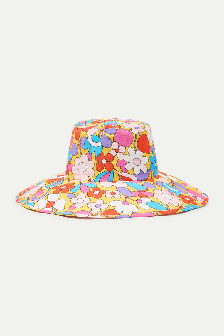 Cappello con stampa Bloom