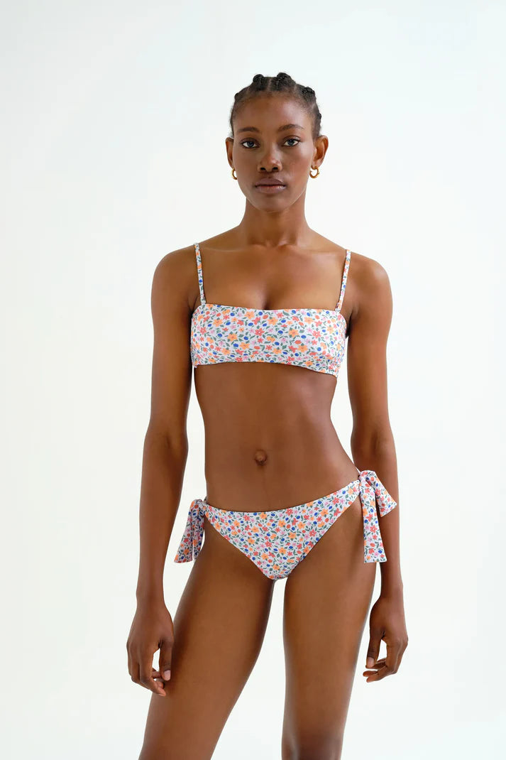 Top bikini dritto stampato Lily Small