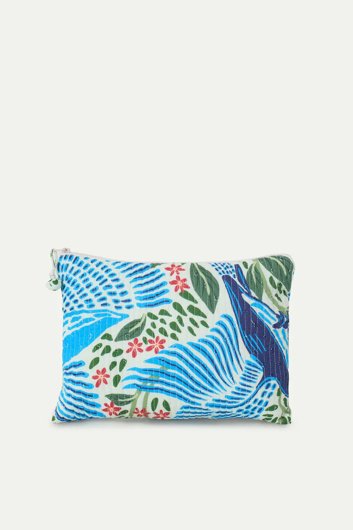 Borsa con stampa Parrot