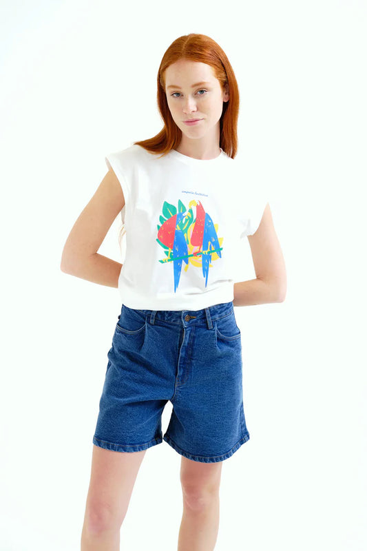 T-shirt con stampa di Ara "Compagnia Fantastica"