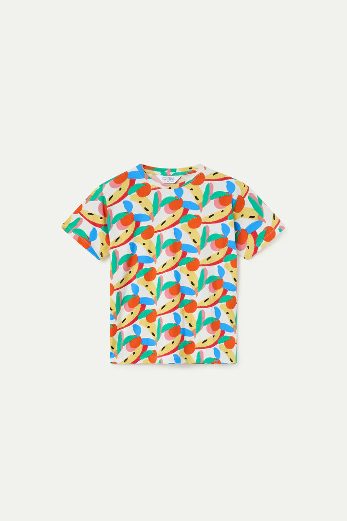 T-shirt con stampa Tutti Frutti Small